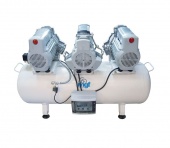 200/75 TANDEM PRIME S - безмасляный компрессор без осушителя, 200 л, 750 л/мин | MGF (Италия)