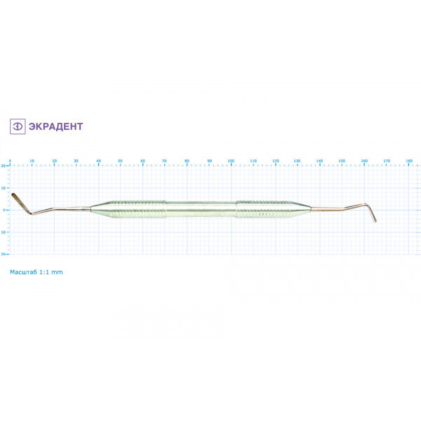 04-03 - штопфер обратноконусный - гладилка большая 1,8/2,0., Экрадент (Россия)