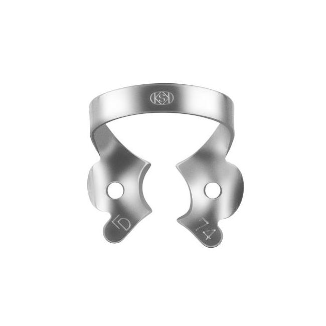 Кламмер для раббердама №74 Matt для молочных зубов, с матовым покрытием | Dentech Corporation (Япония)