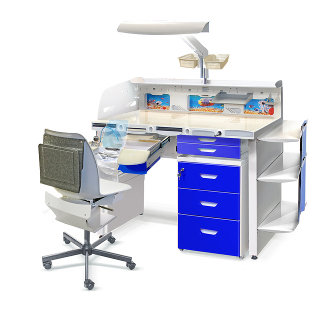 СЗТ 4.3 МАСТЕР ТЕХНО - стол зубного техника максимальной комплектации | Аверон (Россия)