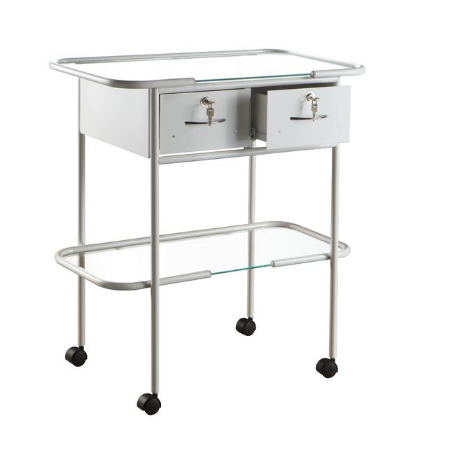 СС-04-01 - столик передвижной инструментальный, 2 выдвижных ящика | ВЗМО (Россия)