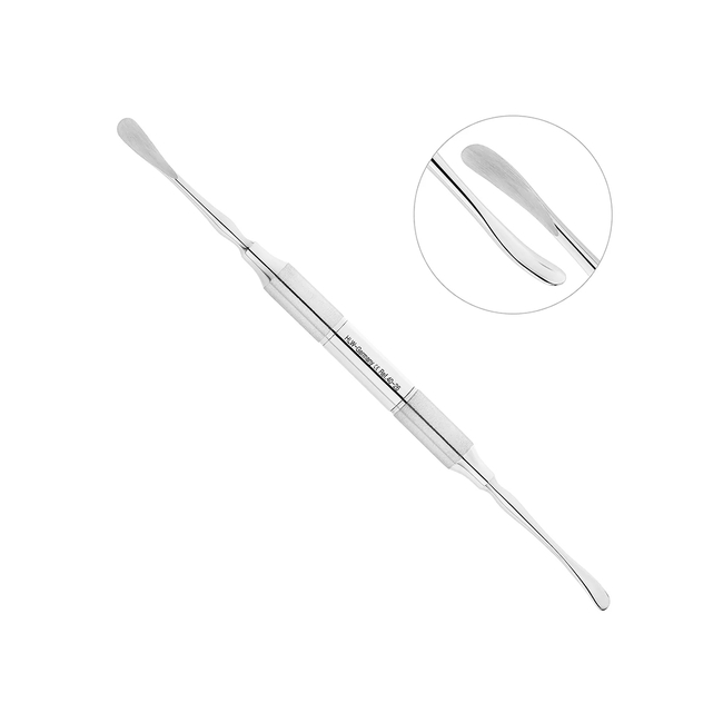 Распатор Freer, ручка DELUXE, диаметр 10 мм, острый/тупой, 5,0-6,0 мм | HLW Dental Instruments (Германия)