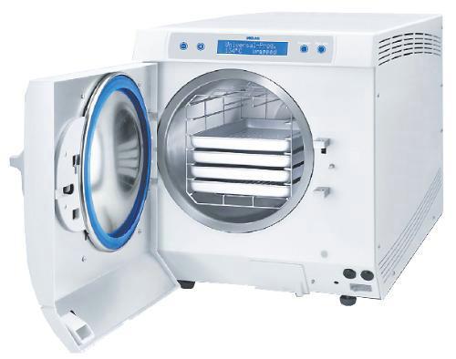 Vacuklav 24 B/L+ - автоклав с камерой на 29 л, подключение к водопроводу, Pro-Class, глубина камеры 60 см