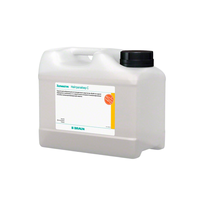 Хелиматик нейтралайзер С - препарат для нейтрализации щелочных средств в МД машине, канистра 5000 мл | B. Braun (Германия)